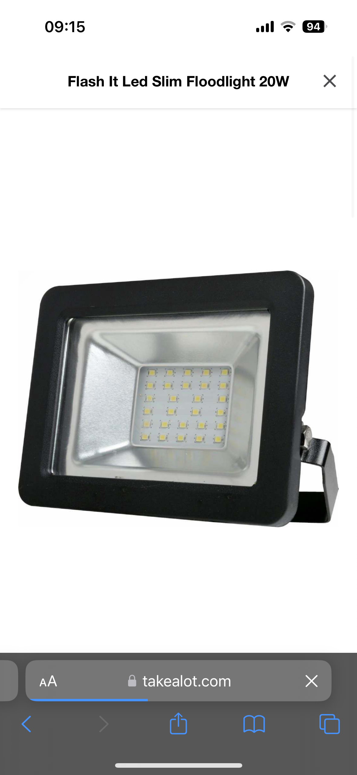 Flash LED Floodlight 10watt IP65