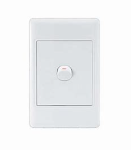 Ausma 1 Lever 1 Way Switch White