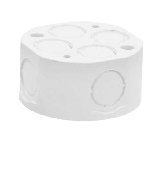 PVC Round Box 8 Way Loop in 20mm