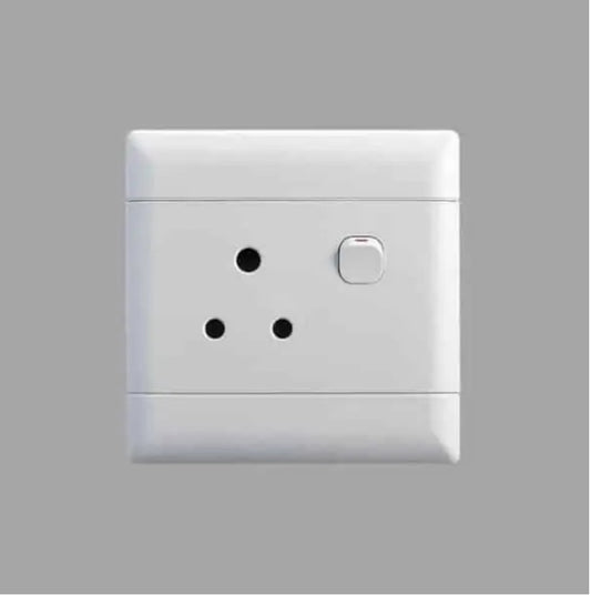 Nur White Single Plug 4x4